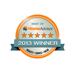 HomeAdvisor 2013 Winner