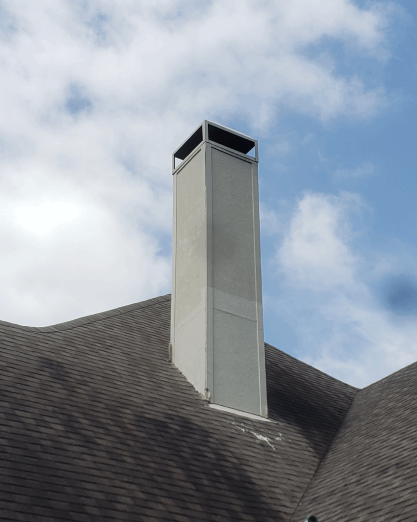 Chimney flashing leak repair DFW