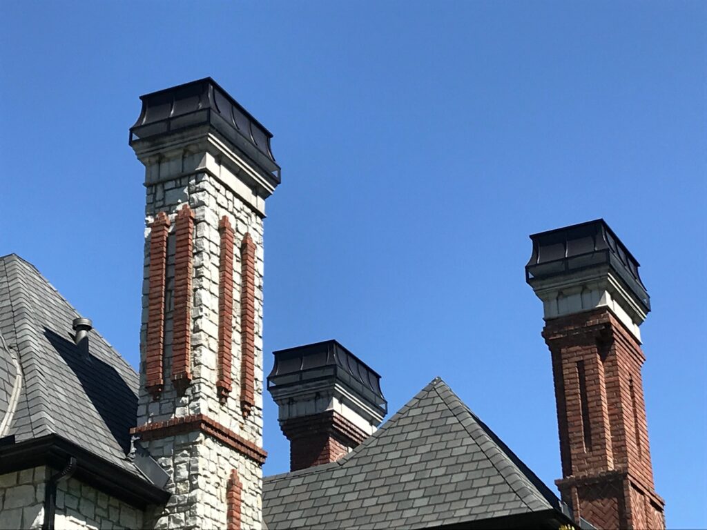 Custom chimney cap solution built for a DFW home