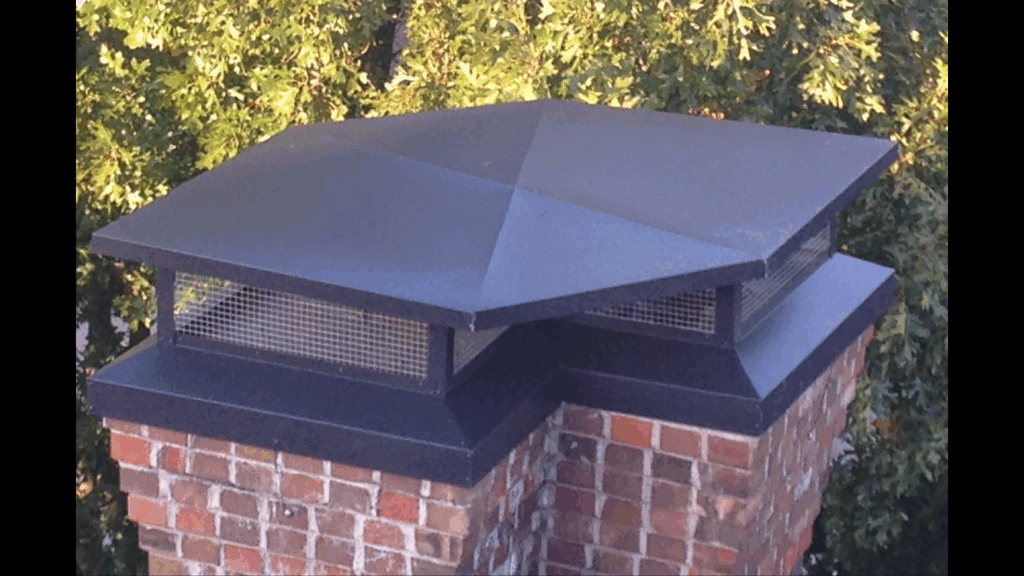 Custom chimney cap craftsmanship by DFW Chimney Specialist
