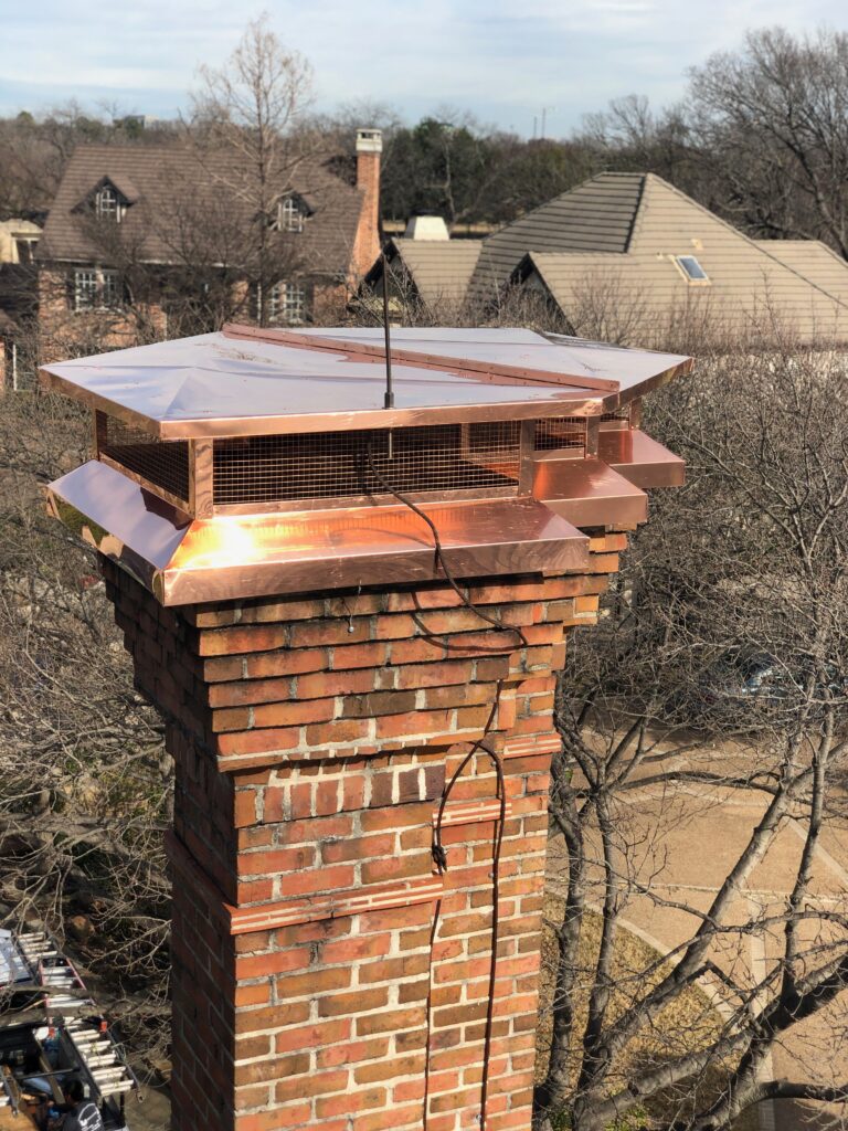 Chimney leak inspection North Texas