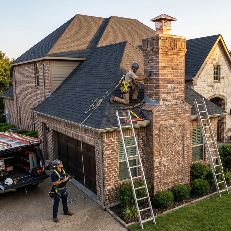 Chimney fireplace service in Dallas TX